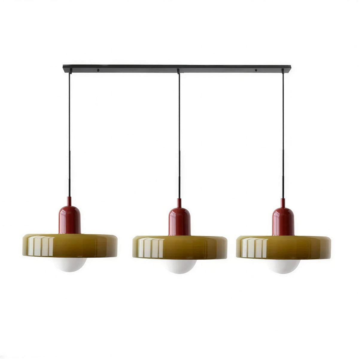Bauhaus Designed Pendant Light Fixture for Dining Room and Kitchen Island