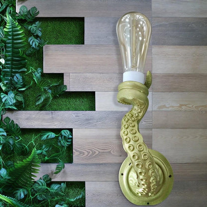 Decorative Wall Light With Octopus Tentacle Design