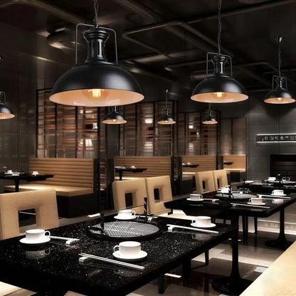 Industrial Vintage Pendant Light for Rustic Dining and Bar