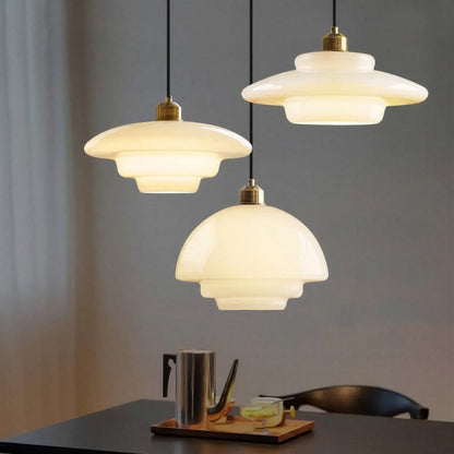 Minimalist Pendant Light With Mid-Century Style and Adjustable Height