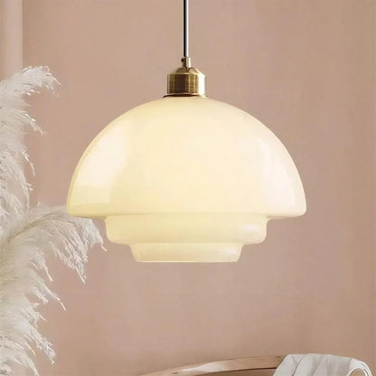 Minimalist Pendant Light With Mid-Century Style and Adjustable Height